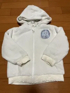FROZEN エルサ　刺繍　フリース　アウター 95cm アナと雪の女王