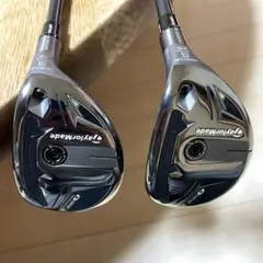 「美品」TaylorMade Qi35 Rescue 2本セット(3u,5u)