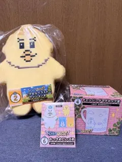 んぽちゃむ エンタメくじ きみまろクッション マグカップ ピンズ セット