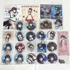 バンドリ 二葉つくし 缶バッジ アクリルキーホルダー ブロマイド