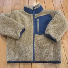 セール フリース ジャケット ボア 100 ベージュ フリースジャケット