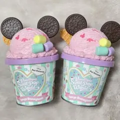 ディズニー キャンディー缶 2個セット ヴァネロペ パルパルーザ