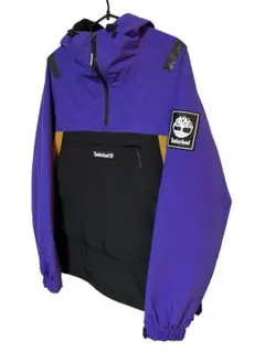 味*ン様 Timberland 防水ナイロンジャケット S/P 紫/黒/黄