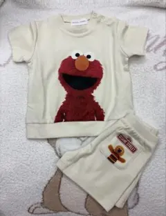 新品 SNIDEL HOME エルモ ベビーパジャマセット 90～100cm