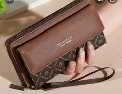 PAYOFFLAI 長財布 ブラウン