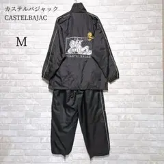 激レア90s刺繍 BLACK GANG Y2K ナイロンセットアップ 上下 B系 - メルカリ