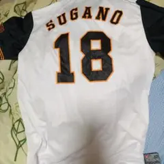 菅野ユニフォーム　新品　送料込み　タグ付き　終売品 菅野ユニフォーム 新品 送料込み タグ付き 終売品