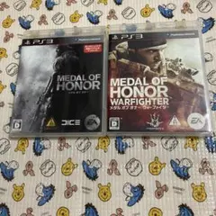 PS3 メダル オブ オナー+メダル オブ オナー ウォーファイター　２本セット