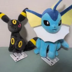 ポケモン　ブラッキー　シャワーズ ぬいぐるみ