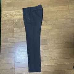 ユニクロ 感動パンツ ウールライク W73 グレー スラックス 裾上げ済股下79