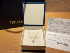 TSUTSUMI K10YG イエローゴールド フラワーダイヤモンド ネックレスのサムネイル