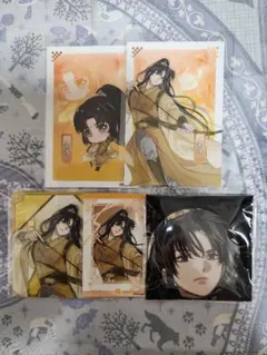 魔道祖師 藍曦臣 ポップアップショップ 花神くじ 缶バッジ 特典