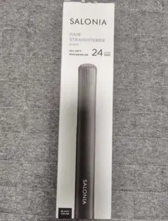 SALONIA ストレートヘアアイロン 24mm ブラック