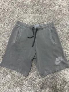 【美品】NIKE ナイキ スウェット ハーフパンツ グレー Sサイズ