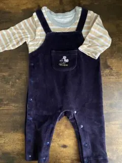 ベビー服　ロンパースディズニーロンパース　ミッキーマウスロンパース　70サイズ