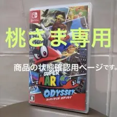 【桃さま専用】スーパーマリオ　オデッセイ状態確認用ページ