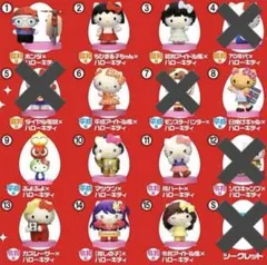 サンリオ　チョコエッグ　ハローキティ　フィギア