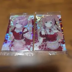 学マス ウエハース2 トレカ 最高レア（描き下ろし） 有村麻央・姫崎莉波