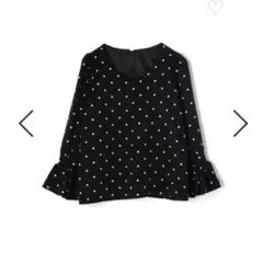 【新品】evelyn フリルブラウス