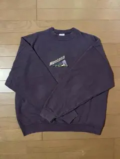 USA製 Montana 刺繍 スウェット 古着 XL相当