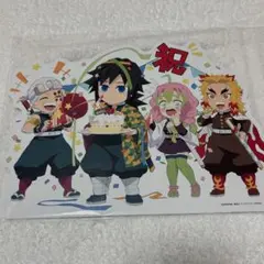 鬼滅の刃 みにきゃら 5周年記念 大集合くじ 冨岡義勇 誕生祭 2022 POP