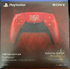 【新品未開封】PS5 DualSense モンスターハンターワイルズ