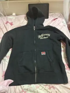 Ben Davis ブラック ジップパーカー