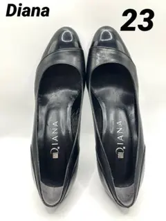 【美品】ダイアナ　パンプス　23cm 黒