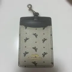 COACH パスケース 定期入れ バタフライ柄
