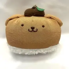 美品 サンリオ ポムポムプリン 巻き寿司 マスコット ぬいぐるみキーホルダー寿司