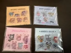 セブンイレブン　ナルミヤキャラクターズ　ぷっくりしーる