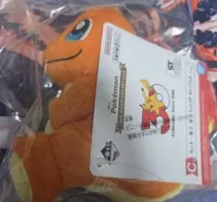 C賞 ぬいぐるみ ヒトカゲ 一番くじ ポケモン - メルカリ