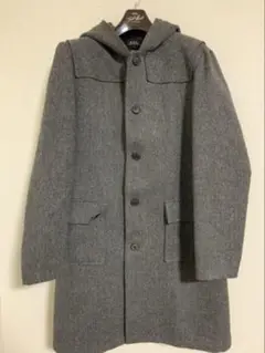 ★タイムセール★【状態良好：美品】a.p.cモッズコート