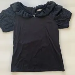 フリルネック Tシャツ