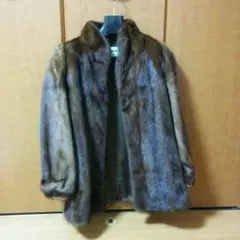 【美品】　SAGA　MINK　サガミンク　銀タグ　高級毛皮コート