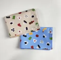 お弁当柄　ランチョンマット　2枚セット　ハンドメイド　25×35