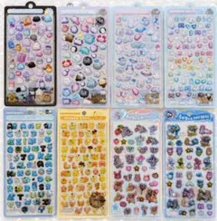 【正規品】ボンボンドロップシール　うるちゅるポップシール　８点セット