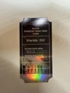 straykids W会員限定ピクチャーチケット　マニアック アンコン トレカ