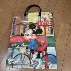 ミッキーマウス ショップ袋 古い　レア