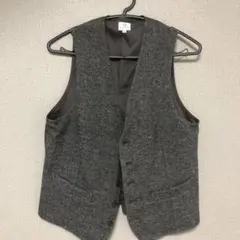 BEAMS HEART グレー ベスト 44