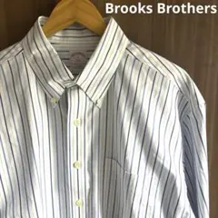 【美品◎】Brooks Brothers ノンアイロンドレスシャツ ストライプ