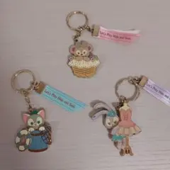 ダッフィー＆フレンズ キーホルダー 3点セットのサムネイル