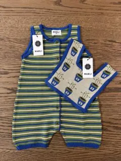 MABLI ロンパース 18M ＆ニットタイ S セット