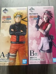 一番くじ NARUTO疾風伝 風影奪還編 A賞 B賞 ナルト サクラ まとめ売り