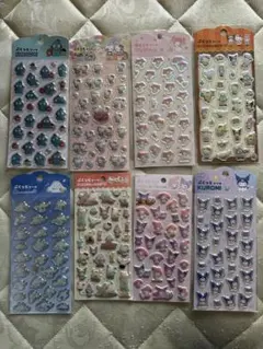 サンリオぷくっとシール 8種セット