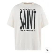 セントマイケル FUCK SAINT YOURSELF プリント Tシャツ XL - メルカリ