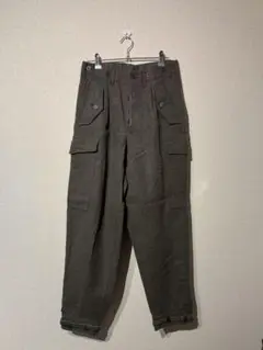 70sスウェーデン軍 ダークグレー カーゴパンツ C44