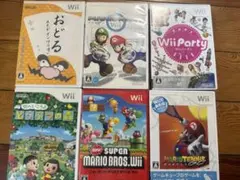 任天堂Wii ソフト　まとめ売り　6本