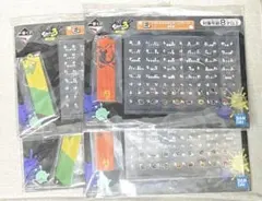 スプラトゥーン3一番くじE賞ネームプレート4点セット