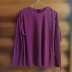 mont-bell 長袖Tシャツ パープル Lサイズのサムネイル